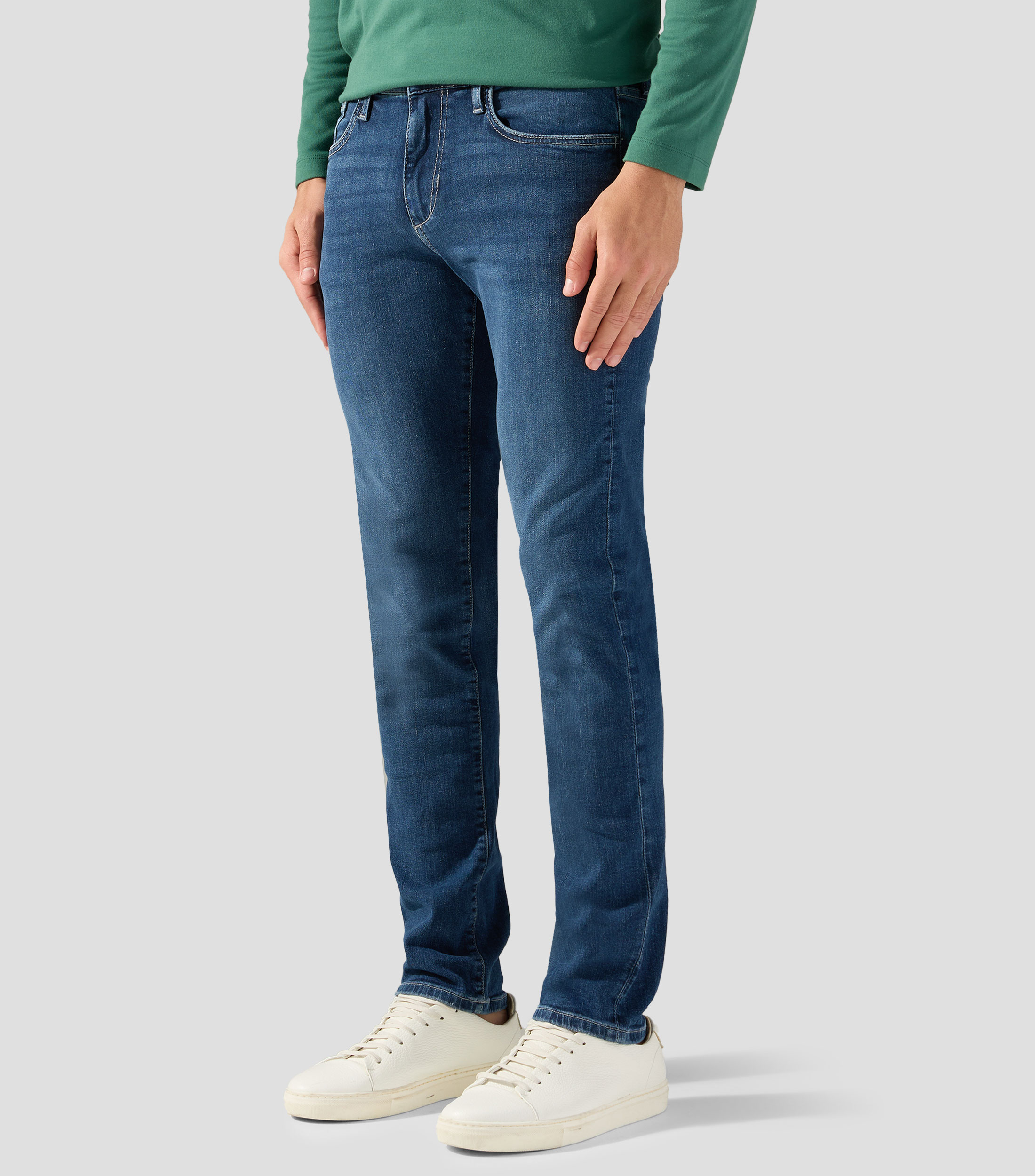 Jeans de corte slim Hombre